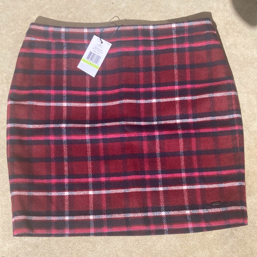 NWT Tommy Hilfiger plaid miniskirt